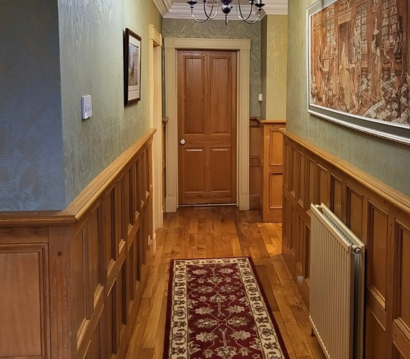 house hallway in middlesbrough newly decorated