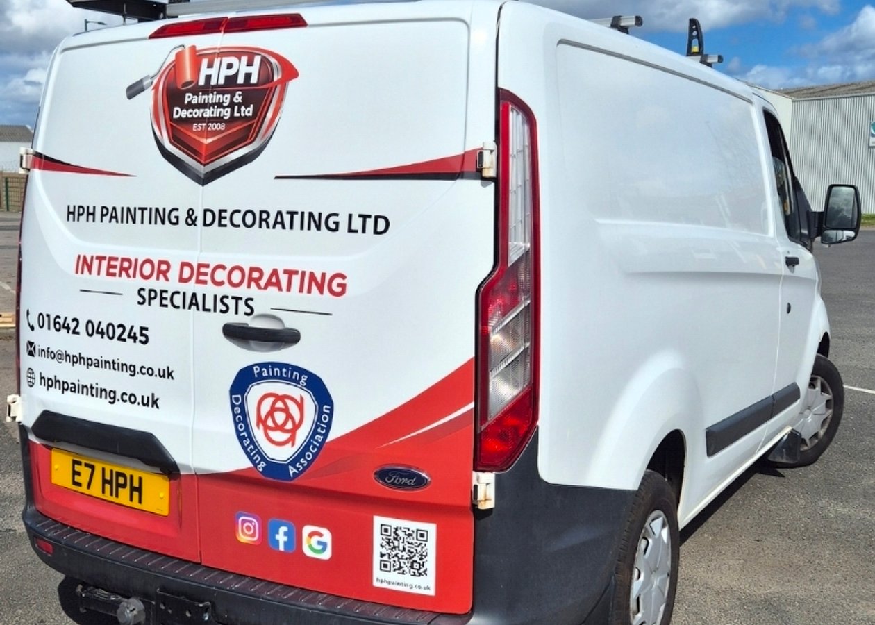 hph painting & decorating van