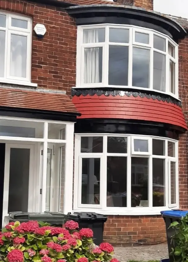 outside of a middlesbrough house painted