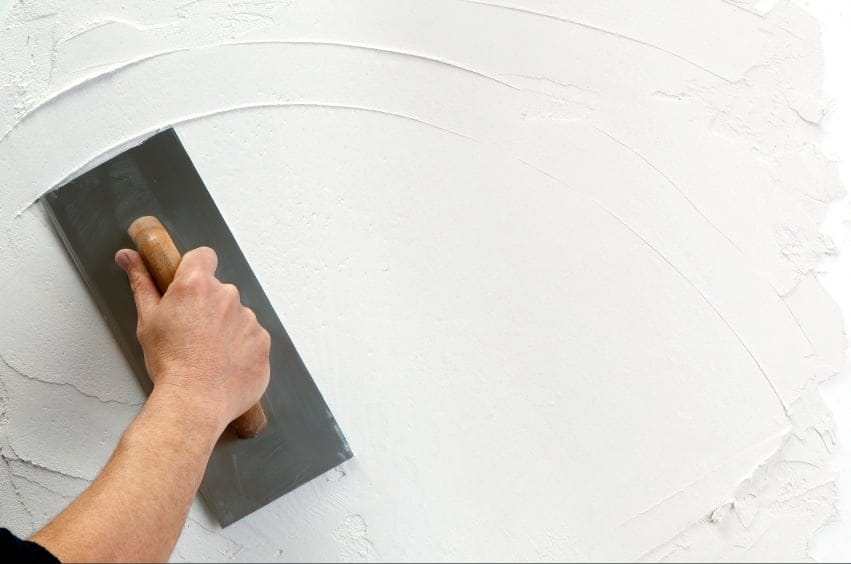 plaster patch repair work